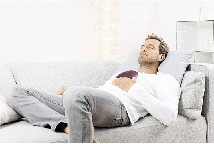 دستگاه Beurer Stress releaZer – کمک به آرام‌سازی، تمرین تنفس و کاهش استرس – همراه با ماساژ لرزشی و گرمایش – بسته ۱ عددی