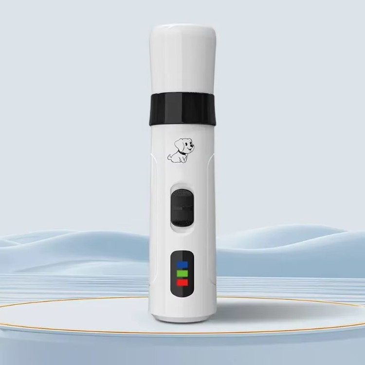 سوهان برقی ناخن حیوانات خانگی قابل شارژ برای سگ و گربه؛ ناخن‌گیر برقی کم‌صدا و بدون درد با شارژ USB و محافظ پنجه، مناسب برای کوتاه و مرتب کردن ناخن سگ و گربه