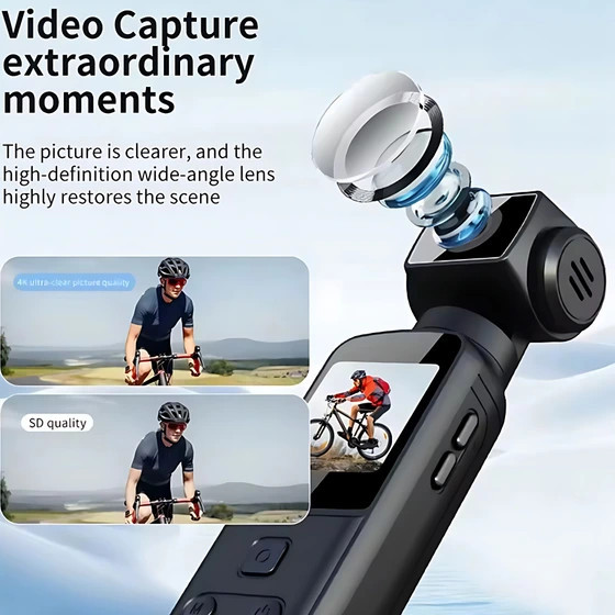 دوربین ورزشی 4K مدل Action Camera مجهز به وایفای