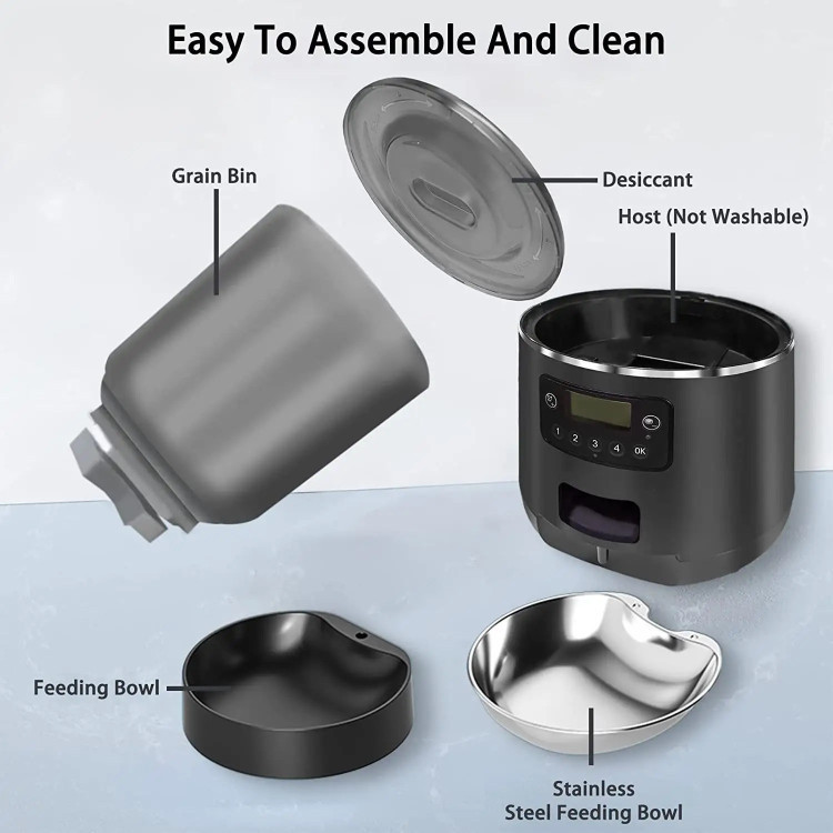 ظرف غذا هوشمند سگ و گربه پت فیدر pet feeder